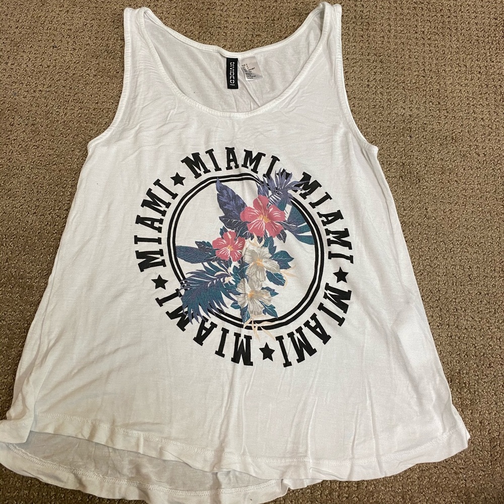 H&M graphic tank top